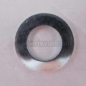 Round Washer M16 (PACK OF 10), Bright Steel And Ezp To Bs 3382 & 1706 (Passivated)