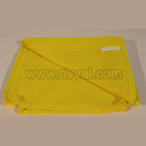 Yellow Signal Flag 915X915mm, One Side Pocket For Fixing To Flagstick