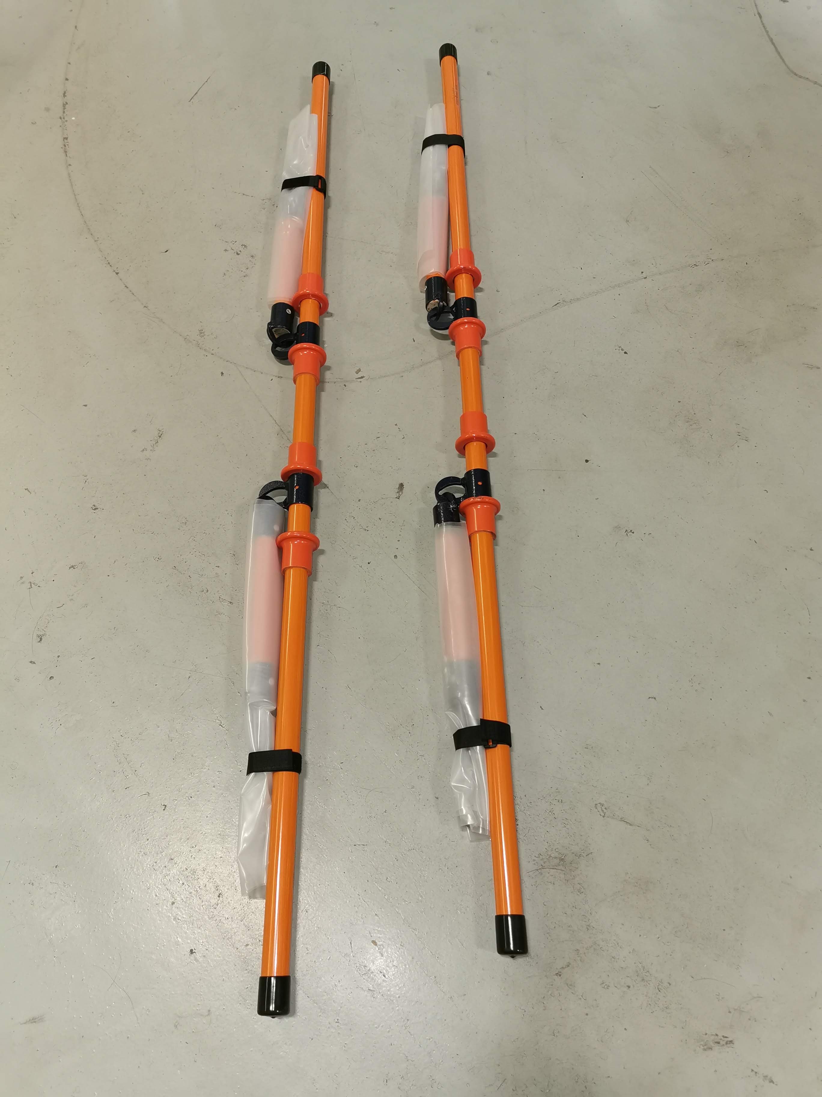 Insulated Track Magnet Lift Pole (Pair)