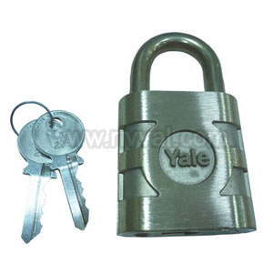 Padlock, Yale 851, Keyed To Lt205 With A 2" Shackle