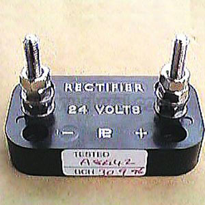 Half-Wave Rectifier 0.05A @ 24V, Fitted With Two 2Ba Terminals. To With Stand 24V In Reverse Direction