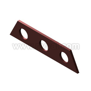 Insulating Side Plate For Sole Plate, 235Mm X 55Mm X 6Mm