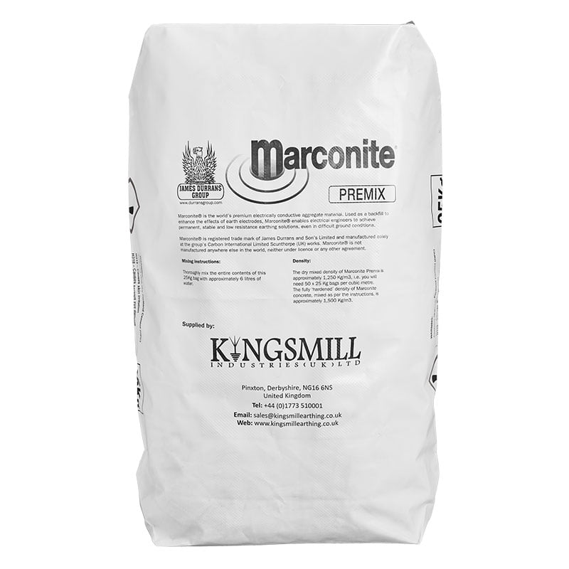 25kg Bag Low Res Earthing Compound Pre-mixed with Cement
