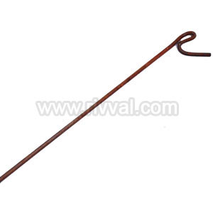 Steel Stake With 'U' Top 4'6" X 1/2". Used With Blue Fencing Rp00877/1