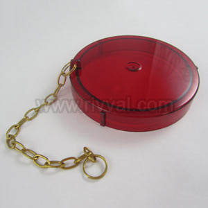 Nitech Lens, Red, Dual Fitting, Cobex, C/W Chain & Clip