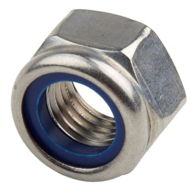 Zinc Plated Steel Self Locking Nut,M16