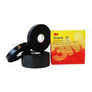 SCOTCH 33 General Purpose PVC Tape 38MM X 33M BLACK