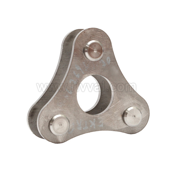 Three-Pin Clevis Link With Bolts 13 (Stainless Steel)
