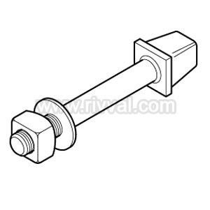 Distance Bolt For 95 Rbs Bh "C" Switches