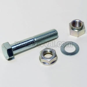 Bolt M20 X 100, With Washer And Pair Hard Lock Nuts Kit For Fixing "Yellow" Stretcher Bar To Bracket