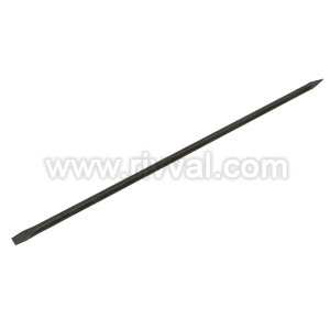 Rail Slewing Bar, All Metal 1 1/8" Round Alloy Steel, Chisel And Point, 5Ft Long, Not For 3Rd Rail