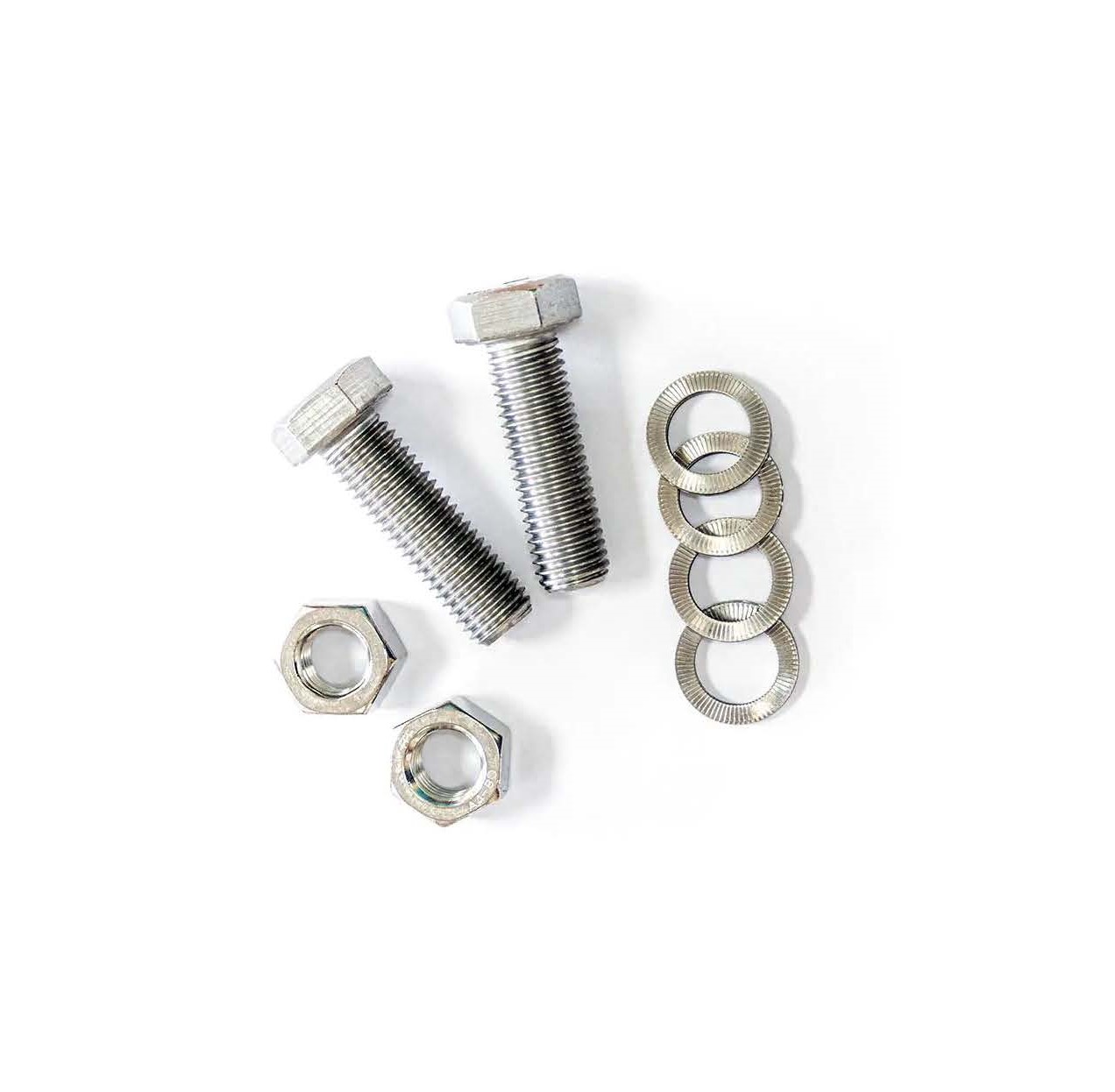 Crossing Bolt Set. Contains 2 X Bolts, 2 X Nuts, 4 X Special Locking Washers