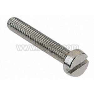 Slotted Cheesehead Steel Screw M5x25mm