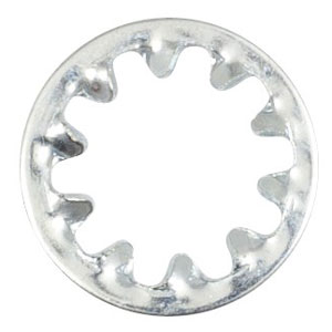 Bright Zinc Plated Steel Spring Locking & Anti-Vibration Washer, M5