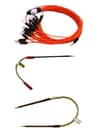 A small picture of leads & straps