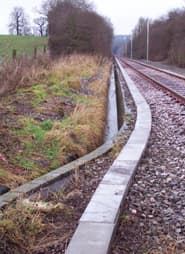 concrete trough