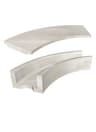 A small picture of concrete trough curved